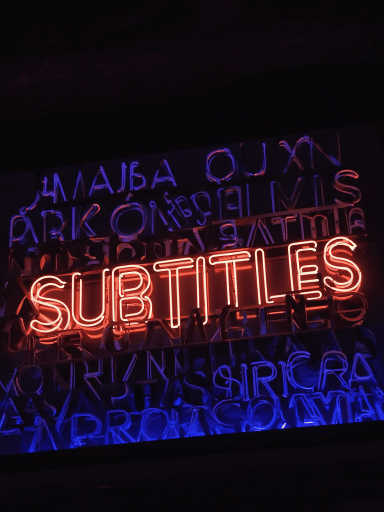 Subtitulado audiovisual con IA