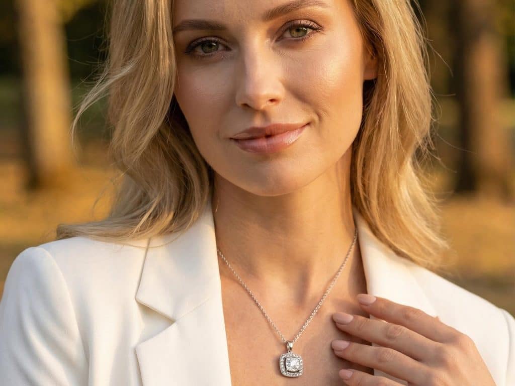 Moelos femeninos con IA para joyería