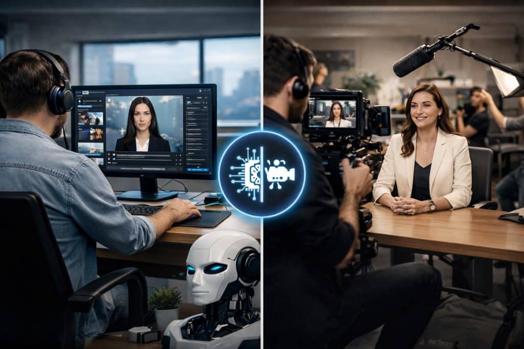 Producción de vídeo con inteligencia artificial