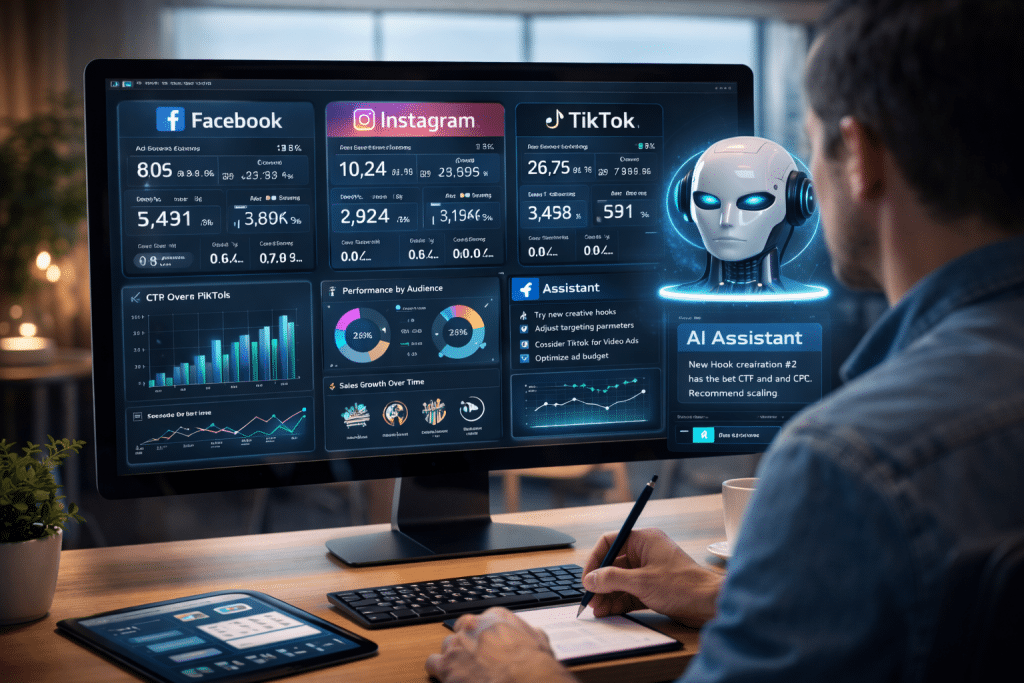 Publicidad en redes sociales con IA